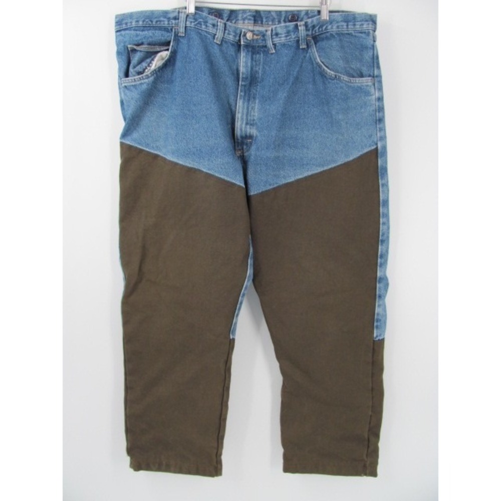 Wrangler Pro Gear Brush Guard Jeans 40x30 Briar Workwear Canvas Hunting Pants